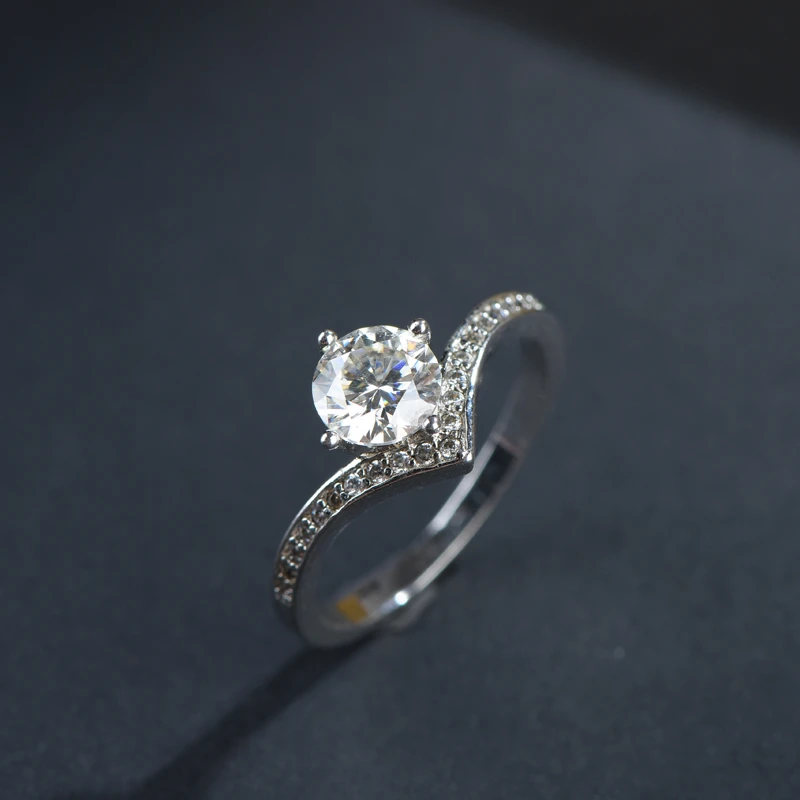 【钻匠坊】女款克莱蒂  1ct戒指