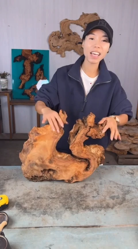 【闪购商品】香杉木木艺杉木瘤随型【原料】023