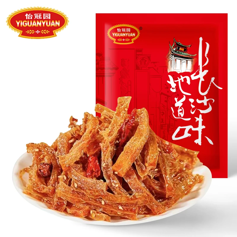 【怡冠园】湖南特产长沙魔芋干休闲麻辣零食小吃劲道解馋魔芋爽香辣