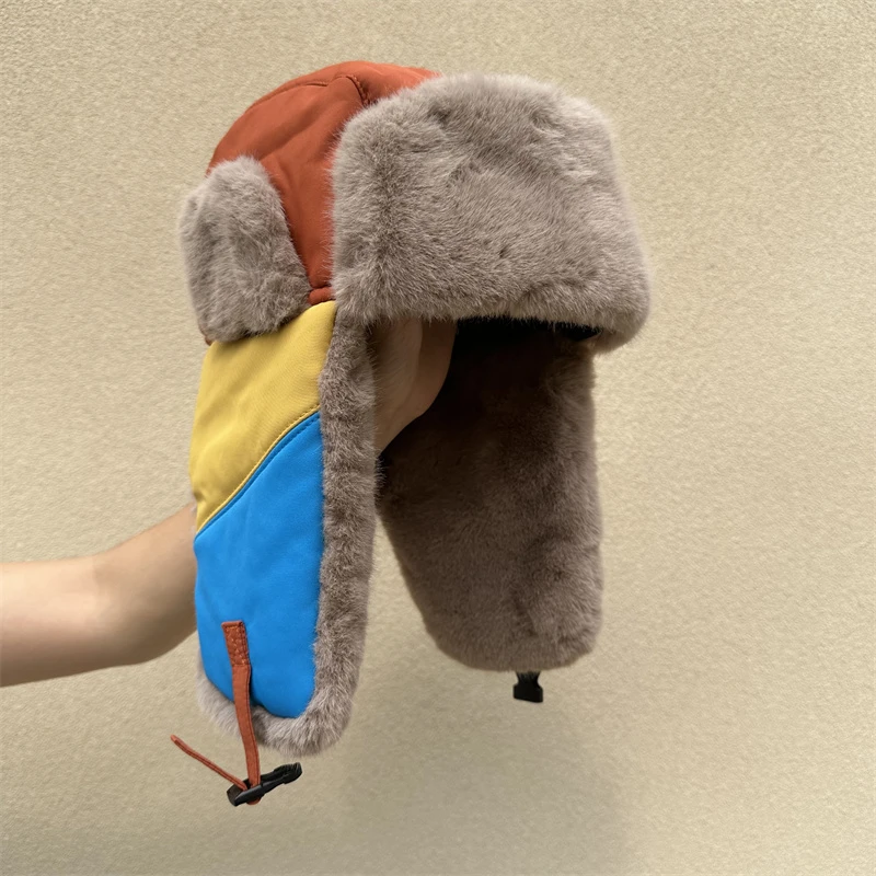 东北雷锋帽男女百搭款加绒加厚保暖棉帽户外骑车防寒护耳帽滑雪帽