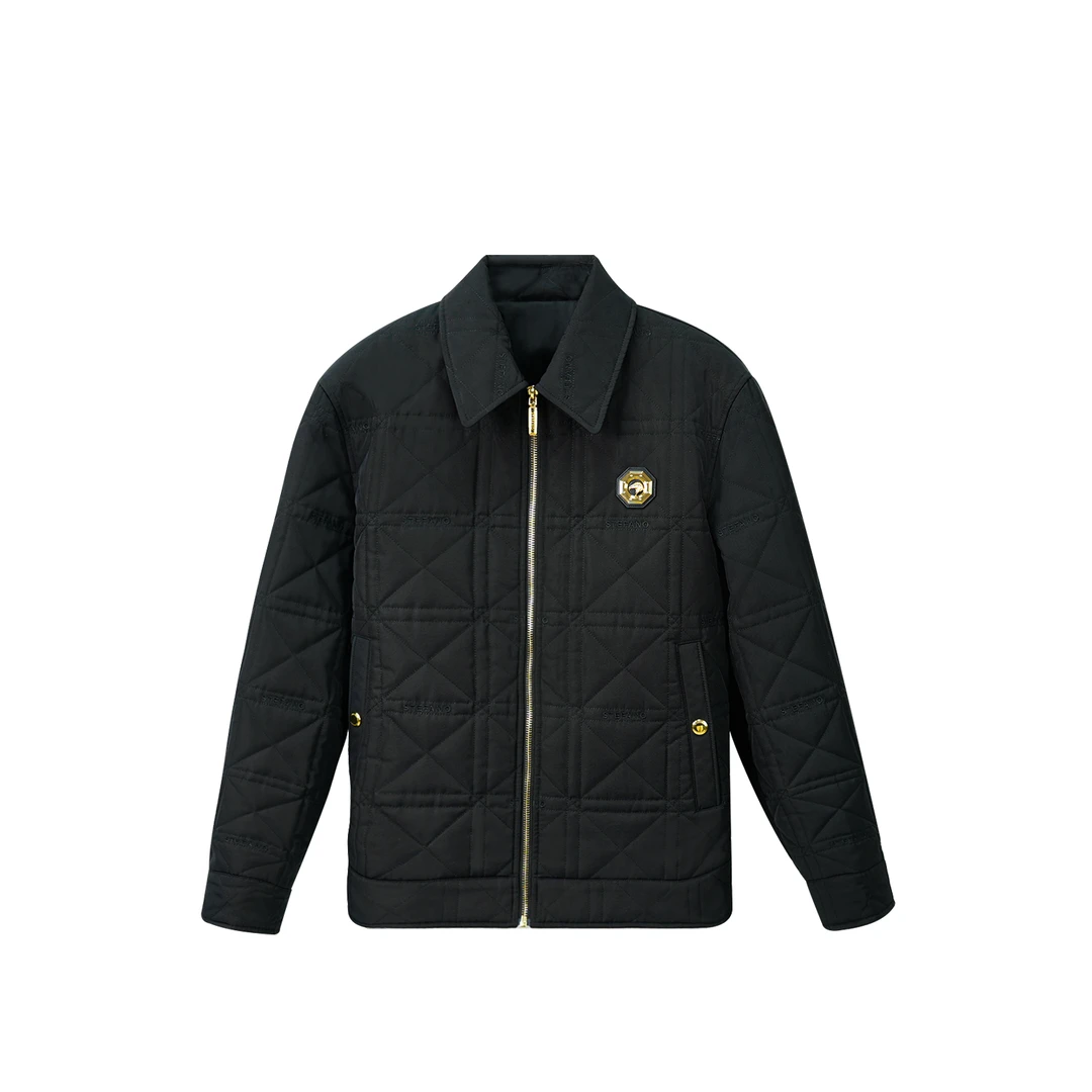 STEFANO VLONE【专柜同款】男翻领棉夹克休闲运动外套8232150504