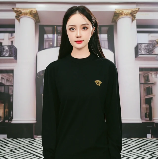 VERSTUE LEKFEN/瓦萨琪勒芬【专柜同款】小标百搭羊毛衫6235133621