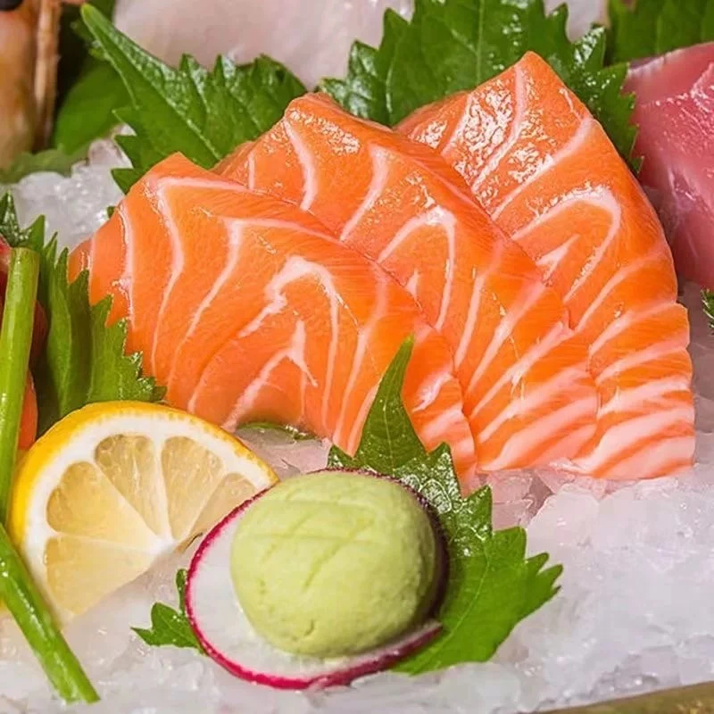 挪威三文鱼新鲜整条现切肉质肥美