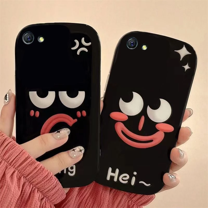 OPPOr9s手机壳r9st r9sk r9skm r9skt男女款硅胶全包防摔搞怪可爱