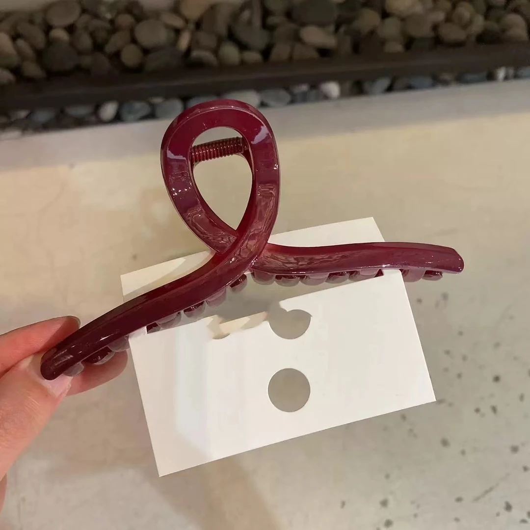 时尚安哥拉红发抓