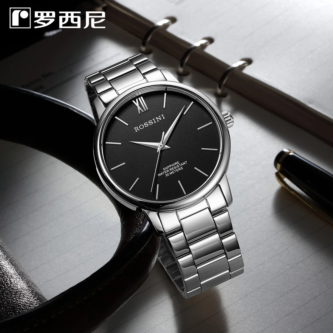 Rossini/罗西尼【直播间专享活动】简约石英表519903/4经典学生百搭