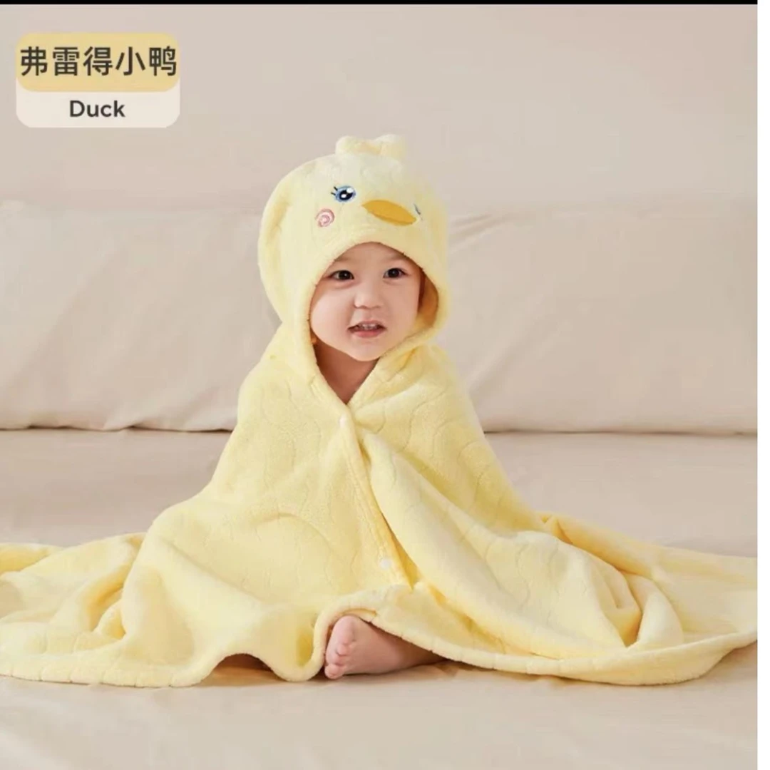 妙贝母婴棉品链接珊瑚绒浴巾