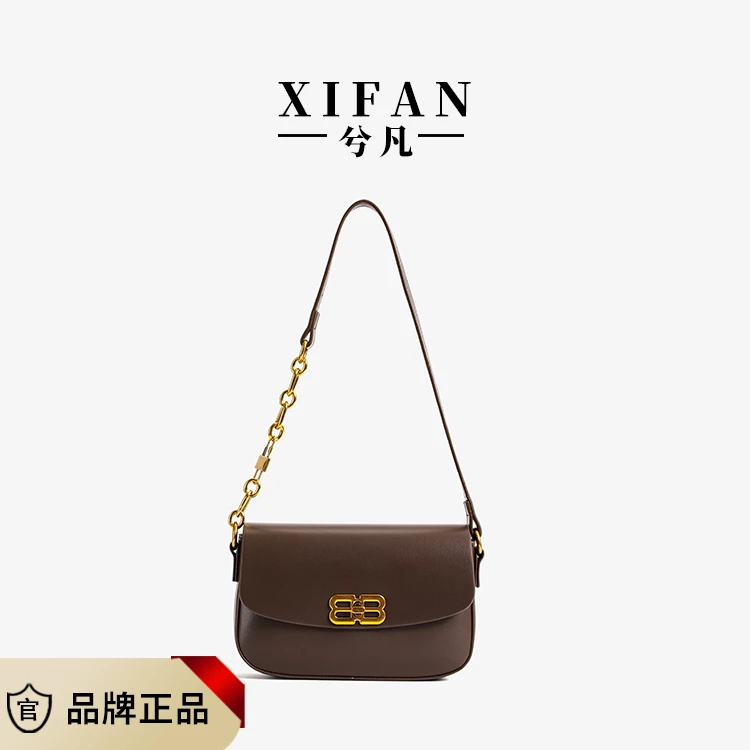 （23*15*5）秋冬新款洋气百搭单肩斜挎包时尚腋下包轻奢气质女包880