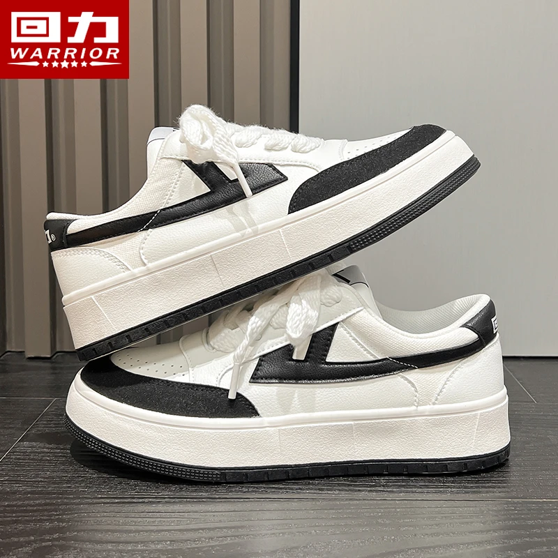 Warrior/回力板鞋女2025夏季新款潮流百搭学生韩版韩版小白鞋192