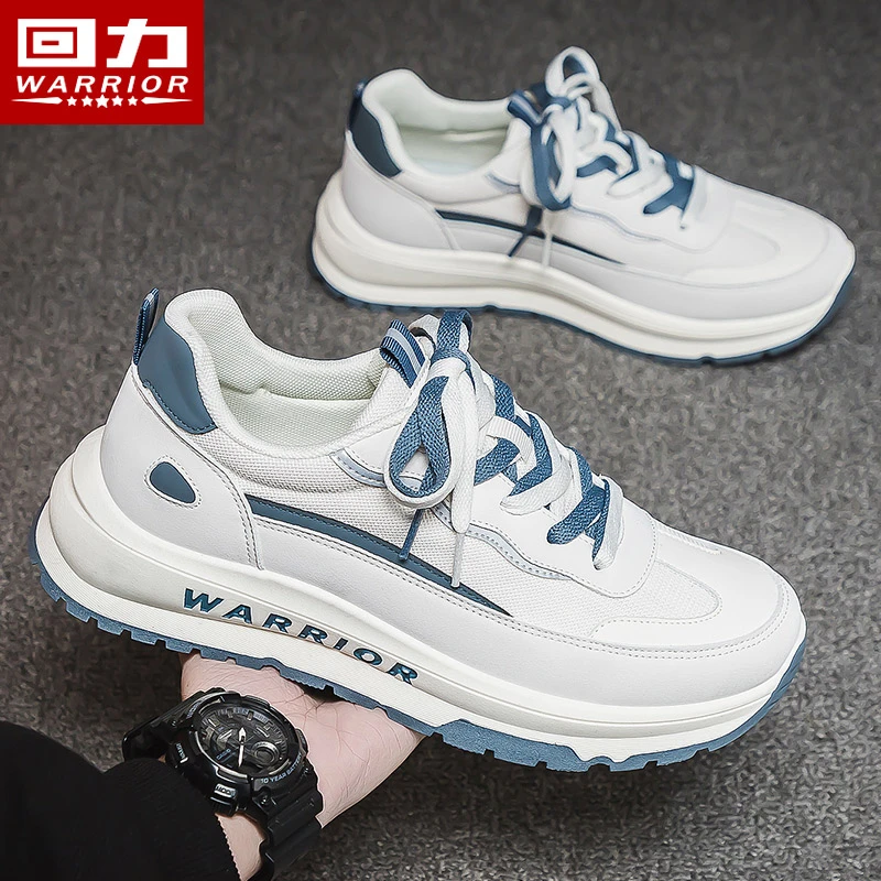 Warrior/回力男鞋2024秋季新款休闲百搭运动鞋缓震跑步鞋软底3592