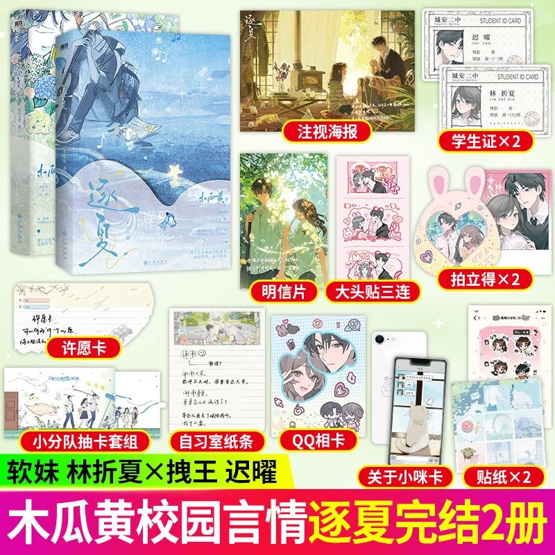 逐夏小说木瓜黄 林折夏×迟曜青春文学校园实体书言情
