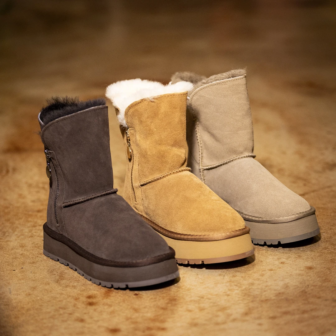 2024新款时尚保暖高帮秋冬雪地棉女鞋