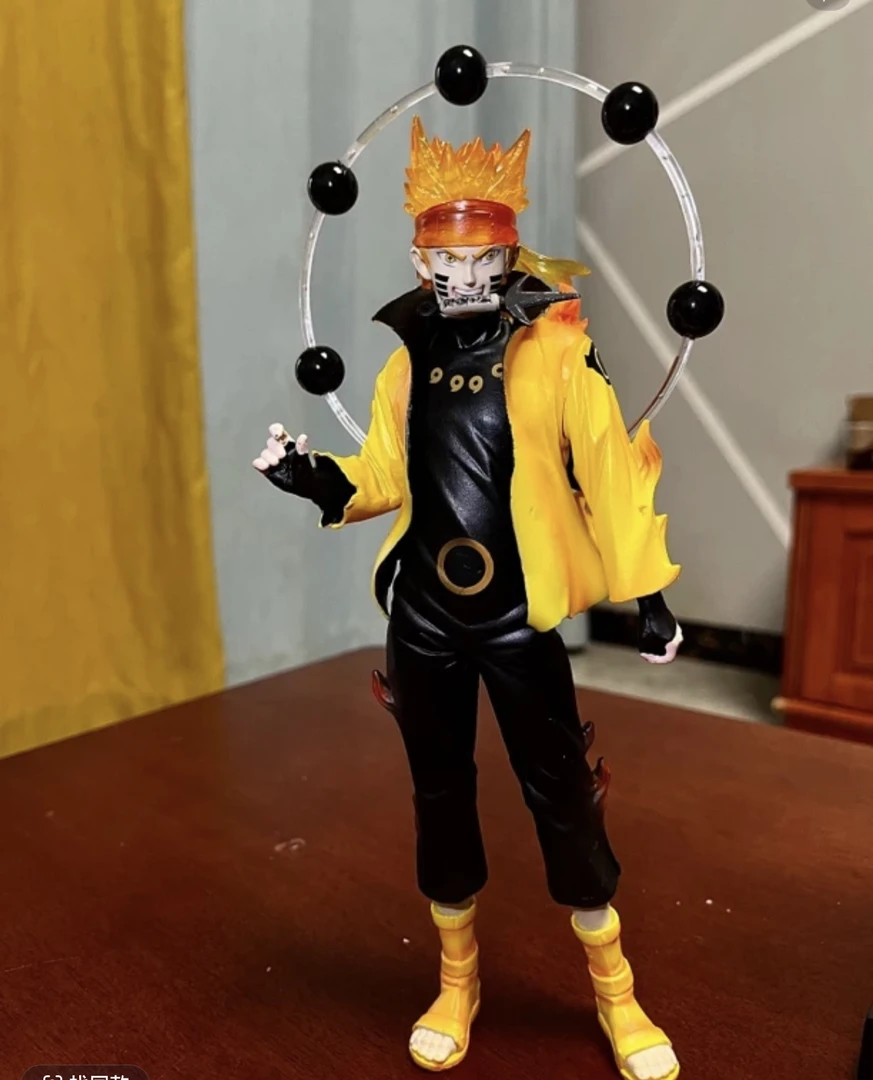 火影忍者系列 20周年 火之意志 六道鸣人 站姿模型摆件手办 礼物