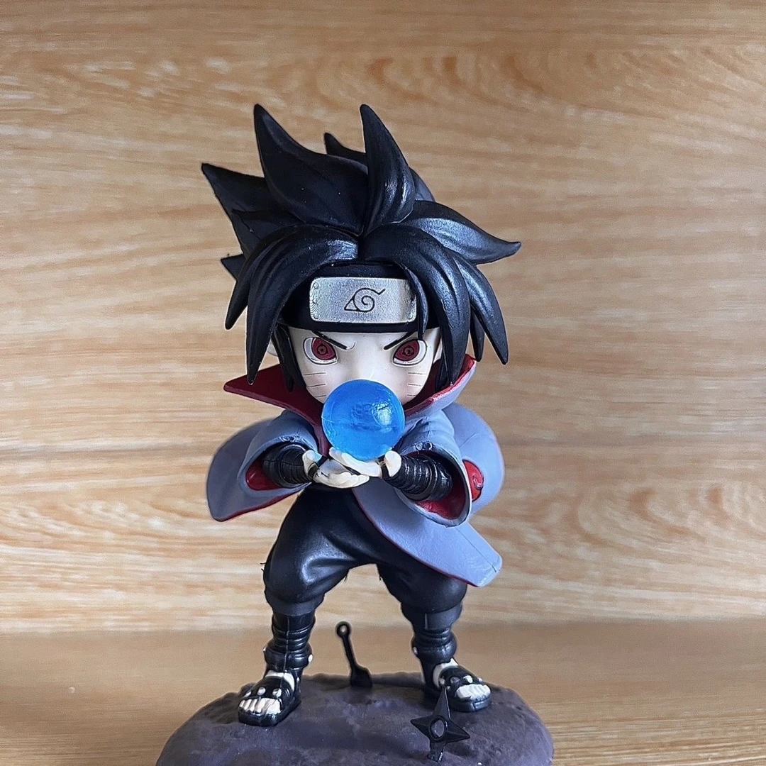 可爱火影忍者手办GK童年波佐助卡卡动漫周边模型公仔桌面摆件车载