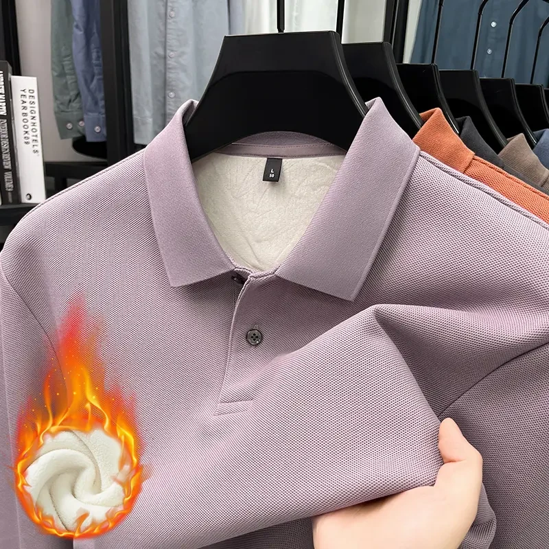 [梦瑶]L1-200孤品捡漏品牌剪标男士t恤polo衫薄款秋冬长袖打底衫