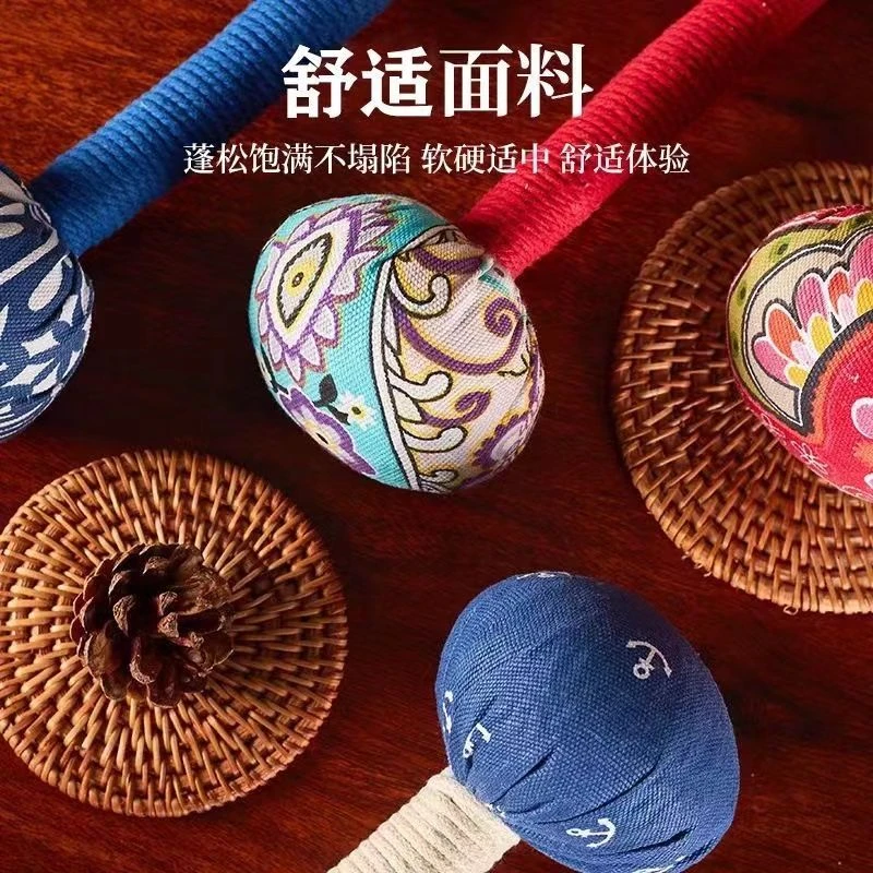 艾草锤子经络拍打锤腿部全身足底拍打款艾草填充腰肩颈椎松弛感