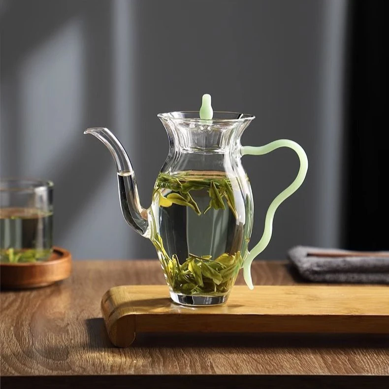 茶具过滤泡茶壶耐热花茶壶透明家用电陶炉加厚泡茶器水壶煮茶器