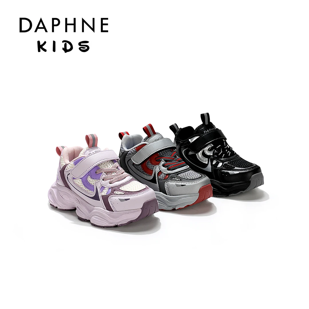 达芙妮Daphne儿童2024年春秋季新款运动鞋中大童休闲运动鞋