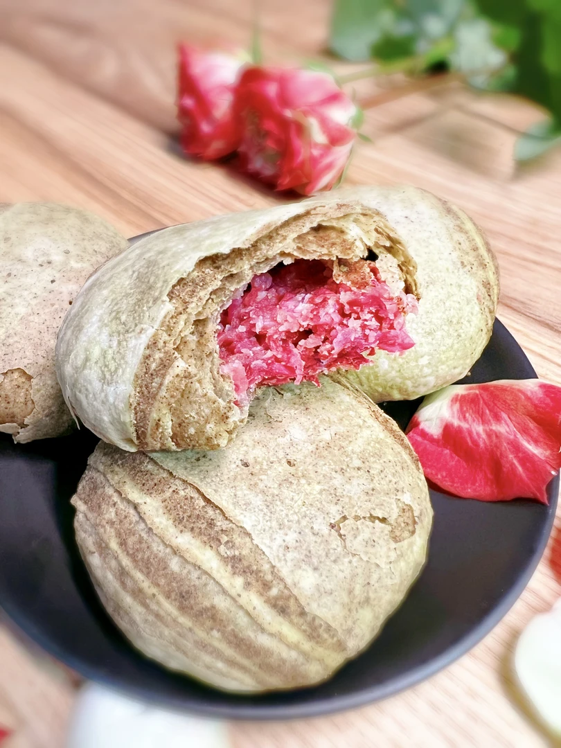 烤茶鲜花饼   400克*50克*8个