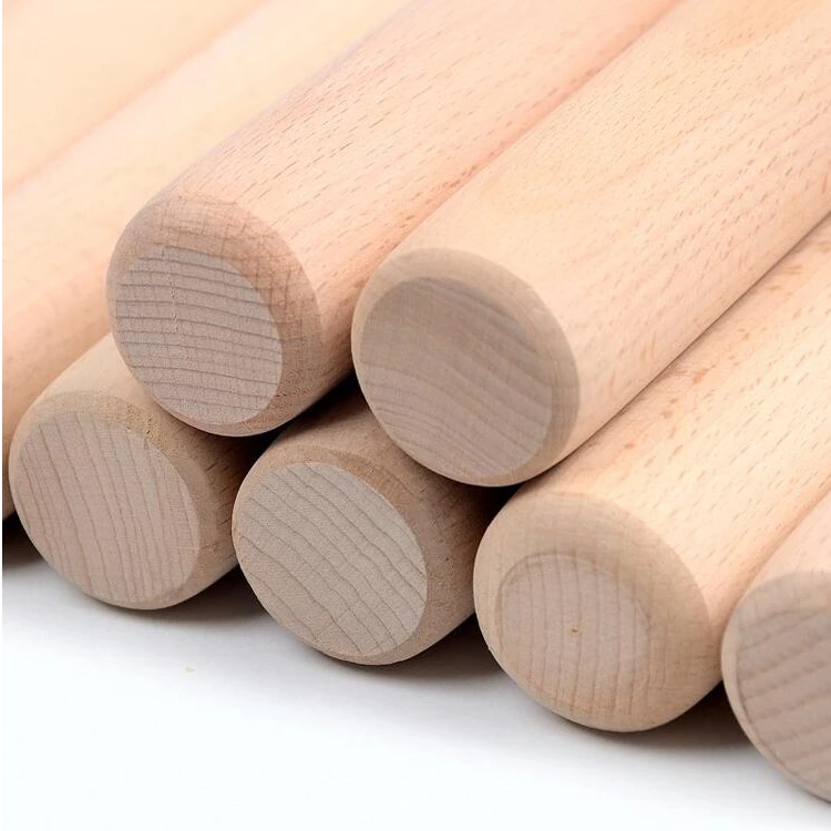 榉木擀面杖擀面条家用擀面杖不粘面擀面条防粘擀面杖食品级擀面杖