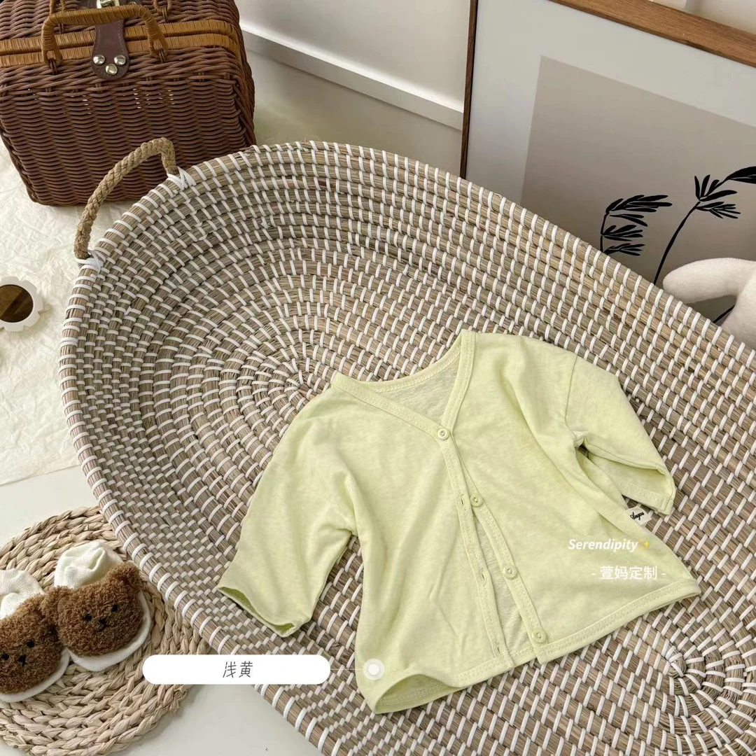 萱妈家【竹节棉开衫】纯色防晒小开衫 直播间专享浮力