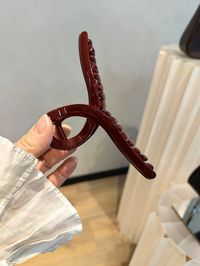 新上11公分大抓夹轻松上头安可拉红新年圣诞好搭配