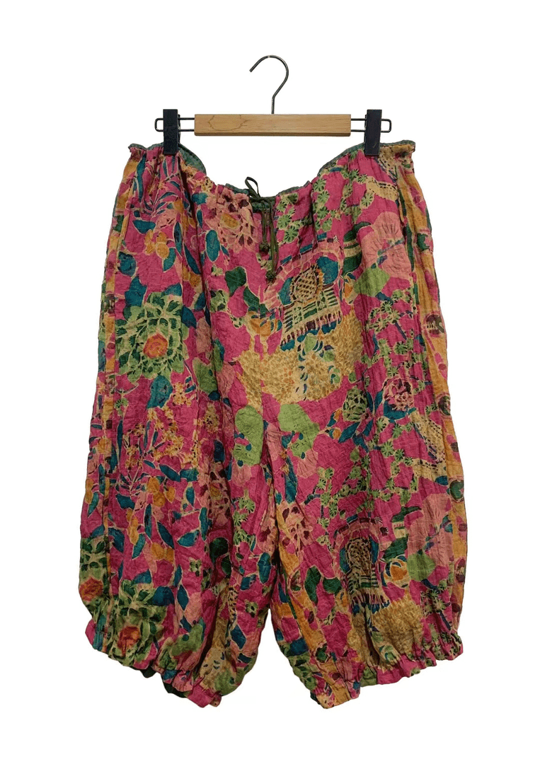 左岸迷香棉被花裤子