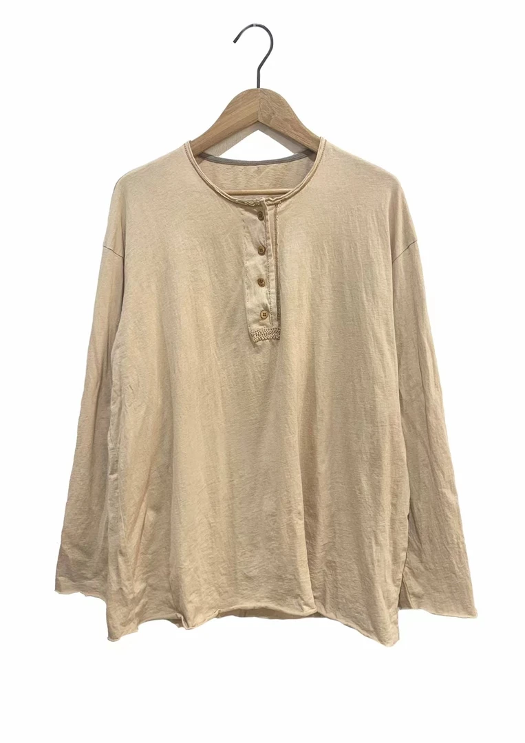 左岸迷香园机针织T恤植物染