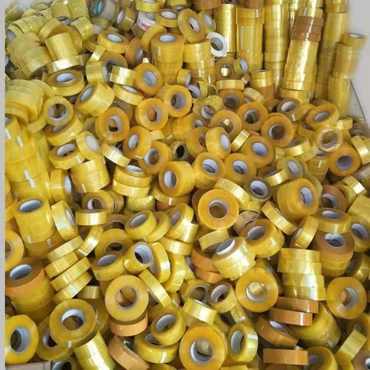 透明封箱胶带粘性贴对联次品不断错版便宜加厚论斤卖清仓处理宝贝