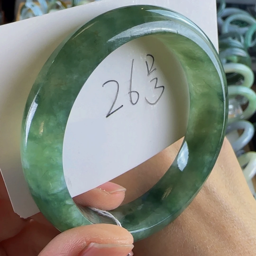 【闪购商品】翡翠手镯未镶嵌老坑55