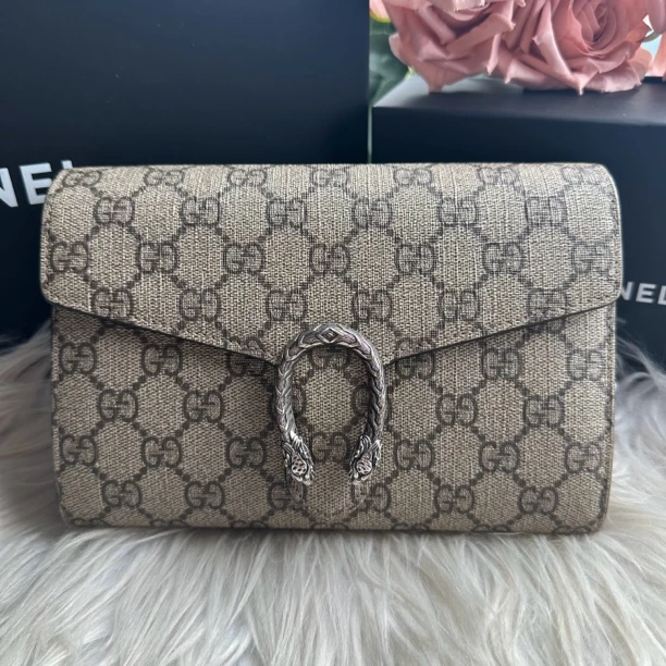 95新 GUCCI/GUCCI 老花酒神woc(斜挎单肩）