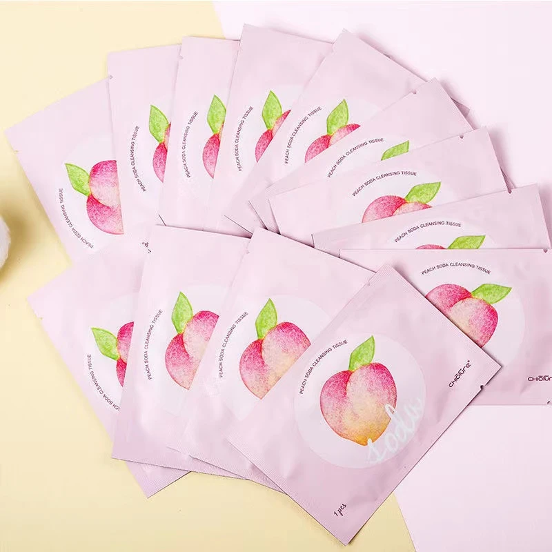 蜜桃苏打卸妆湿巾便携小包