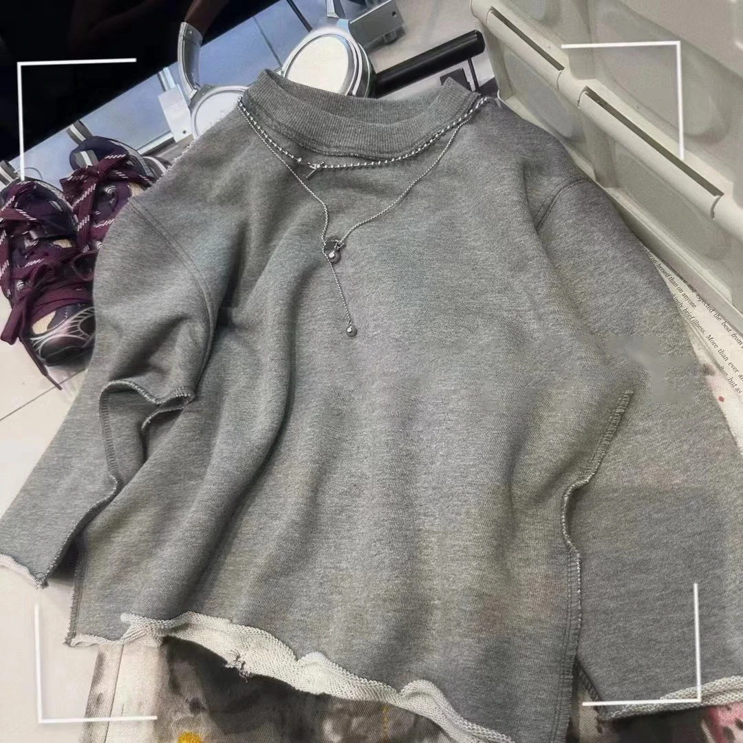 男童T恤长袖2024新款秋装儿童纯色打底衫潮CC1168