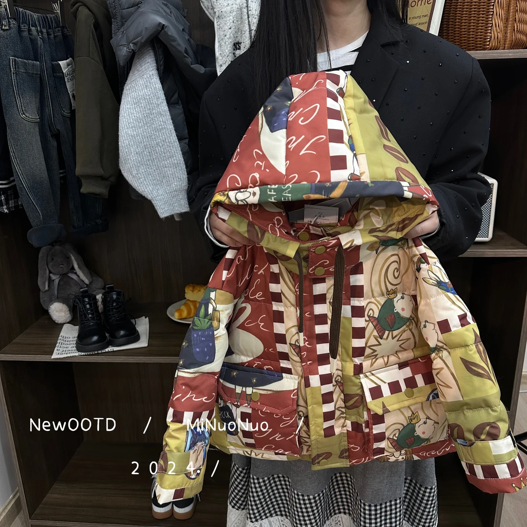 儿童男宝冬季羽绒服加厚男童90白鸭绒保暖连帽冬季新款8830