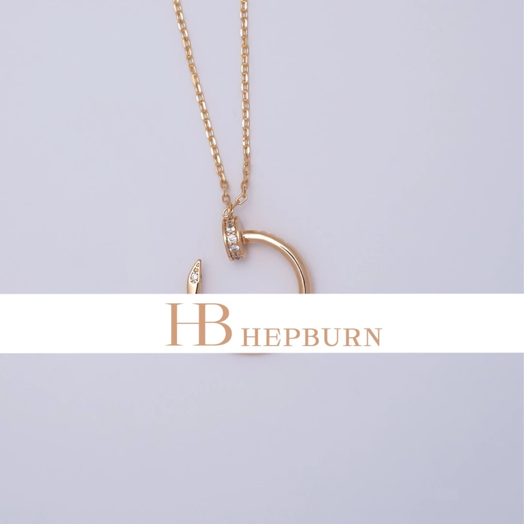 铜合金项链 PH032 - 钉子项链