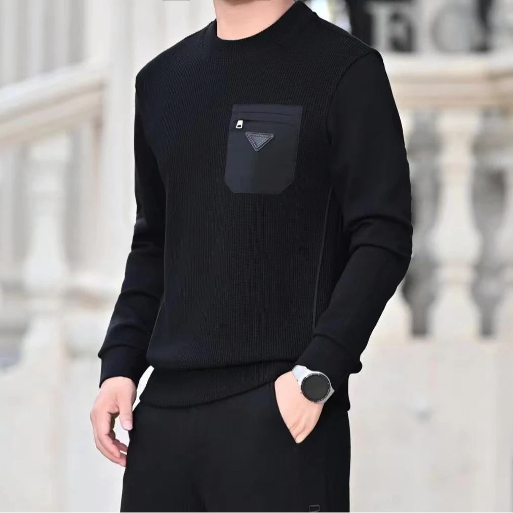 秋冬新款高品质轻奢男士个性时尚卫衣