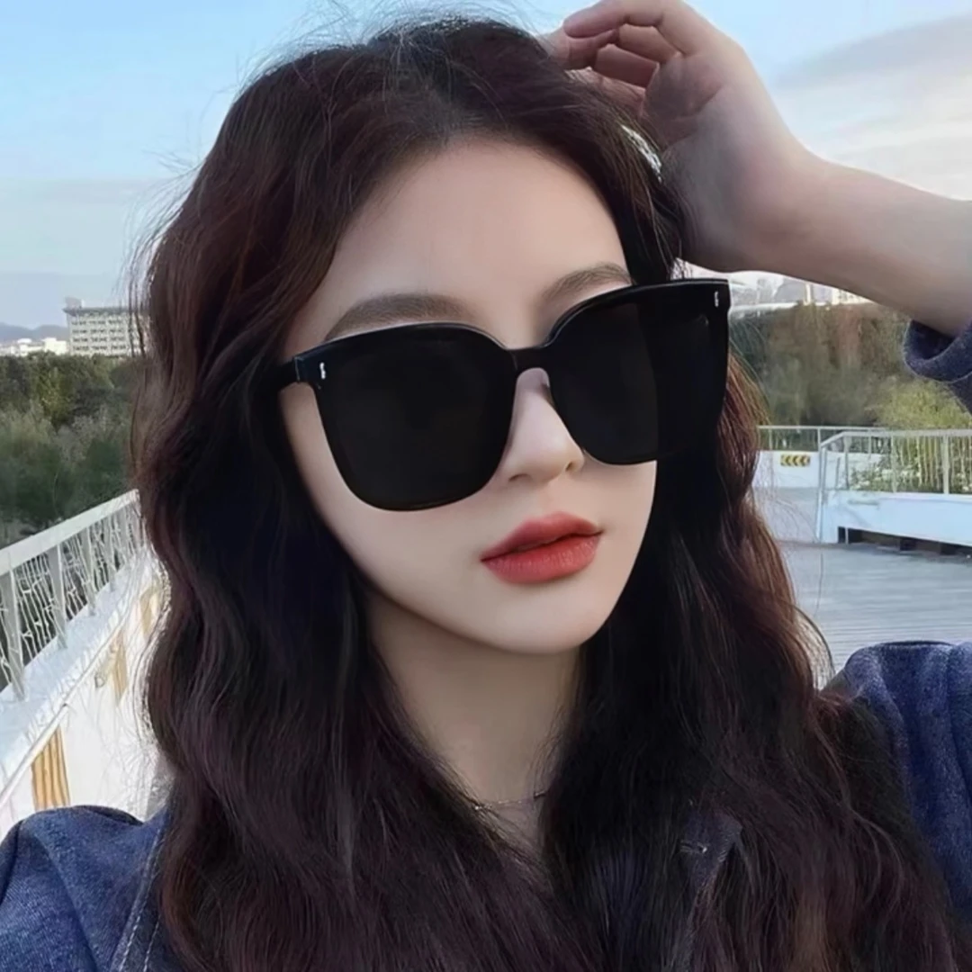 墨镜女士2025新款网红韩版潮大脸显瘦气质大框防紫外线太阳眼镜男