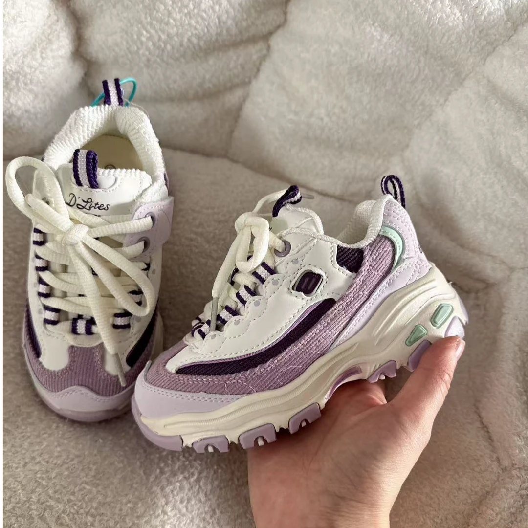 WJC851568高端儿童时尚百搭舒适亲子老爹鞋