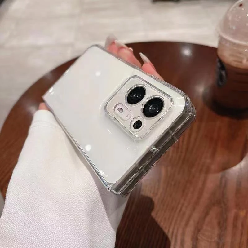 适用OPPO FindN3手机壳findn2折叠屏透明个性网红简约保护壳N