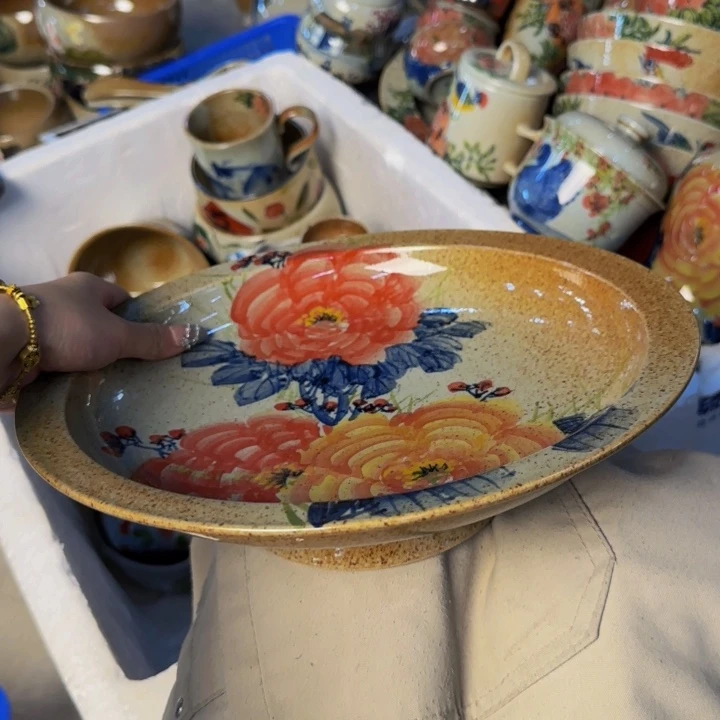 壶景德镇陶瓷手工手绘