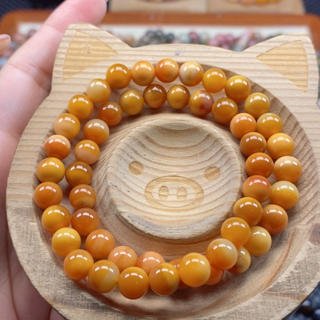 【闪购商品】石英岩玉手链未镶嵌蓝**雨