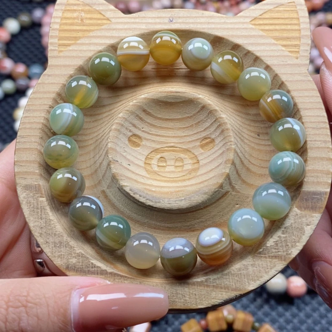 【闪购商品】玛瑙/玉髓手链未镶嵌π***方