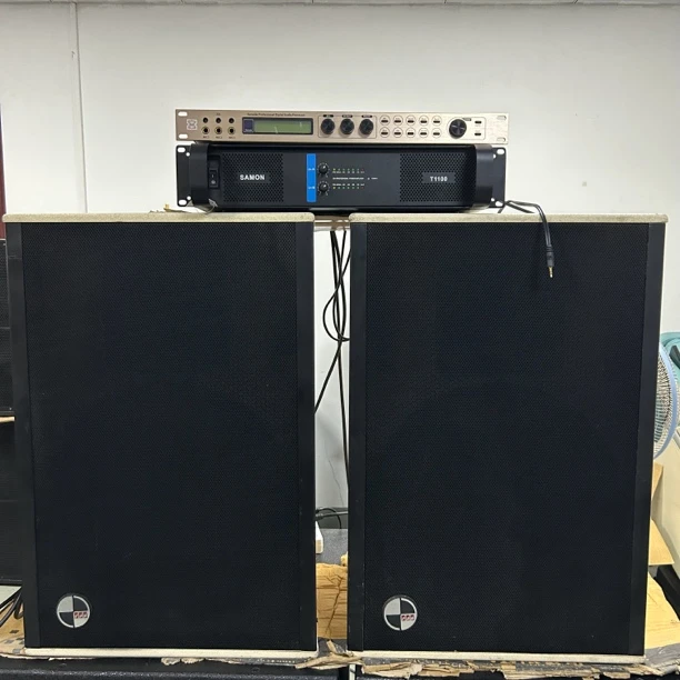 9新 纯进口 美国PAS 15寸高低音B&C单元专业音响 单对箱 不包邮