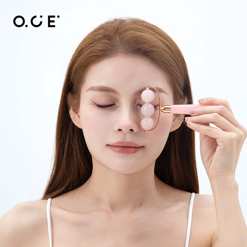 OCE粉晶石滚珠按摩器
