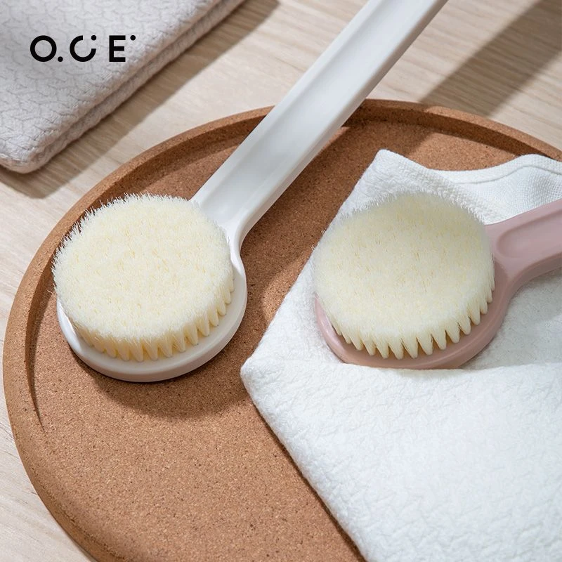 OCE简约软毛沐浴刷不求人长柄后背搓泥懒人洗澡家用擦澡刷搓背刷