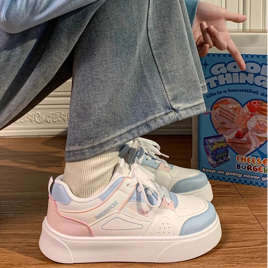 回力小白鞋子女2024新款爆款复古厚底板鞋原创小众运动百搭chic潮