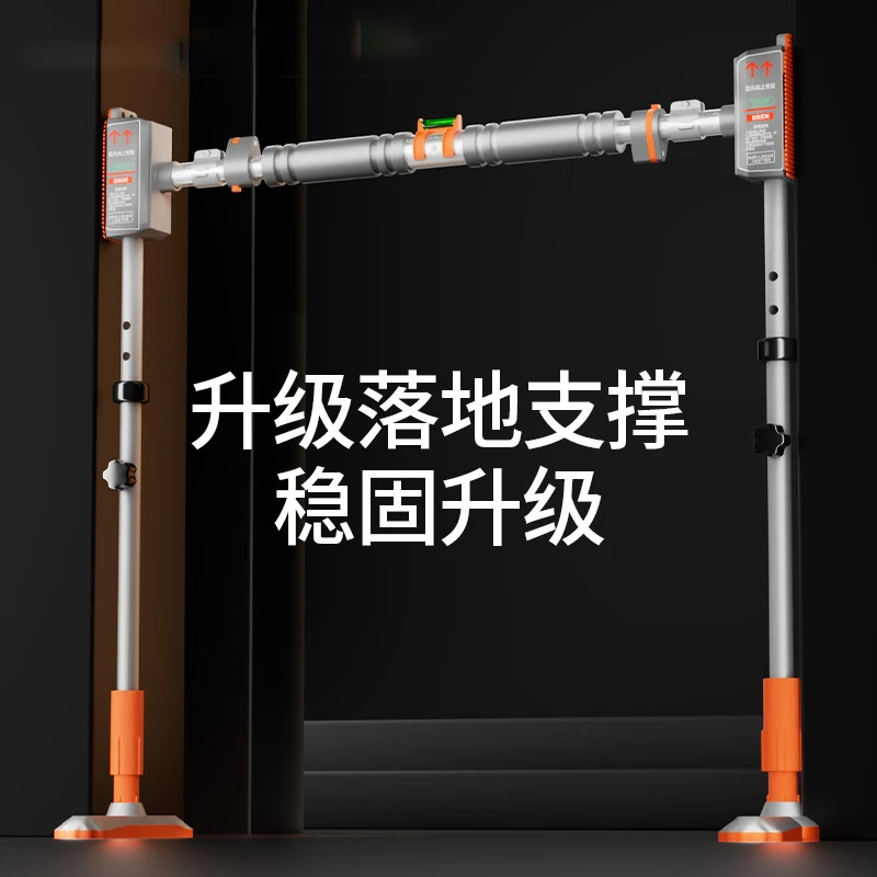 单杠引体向上器单杆门上拉伸吊杠室内家用免打孔健身运动防滑承重