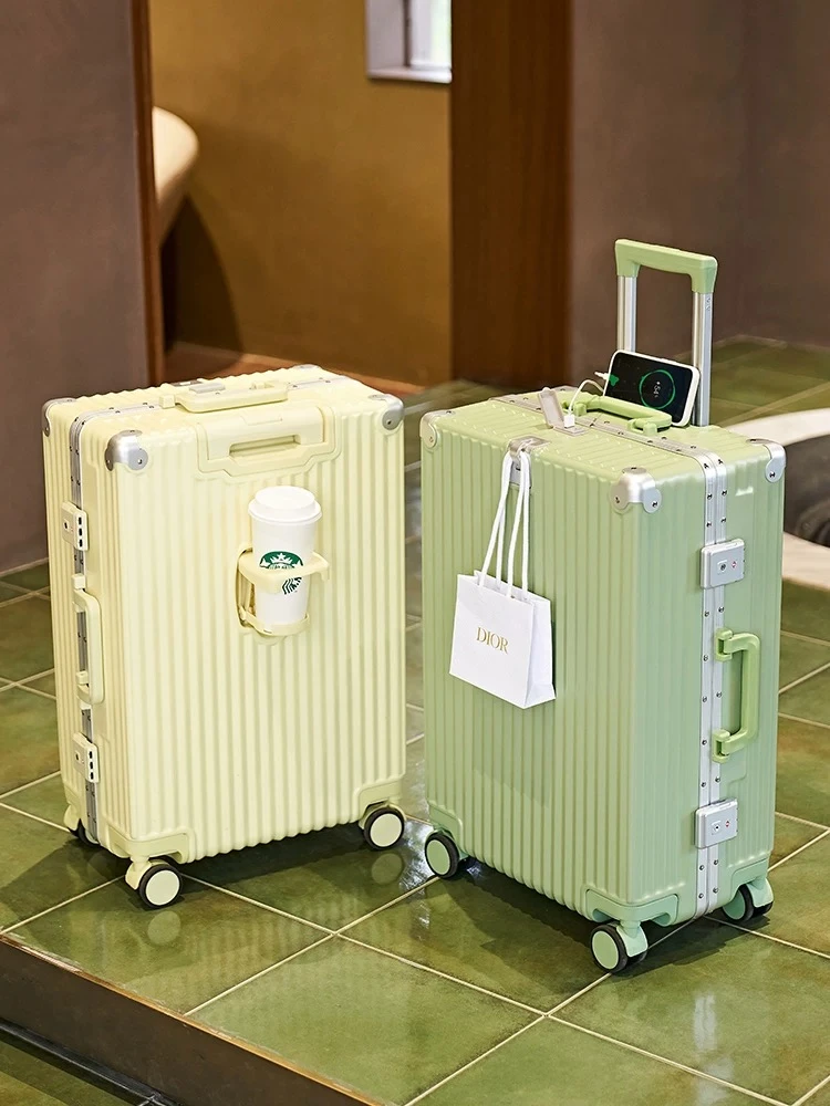 全新无暇孤品行李箱拉杆箱新款清货时尚轻便防水加厚旅行箱高颜值