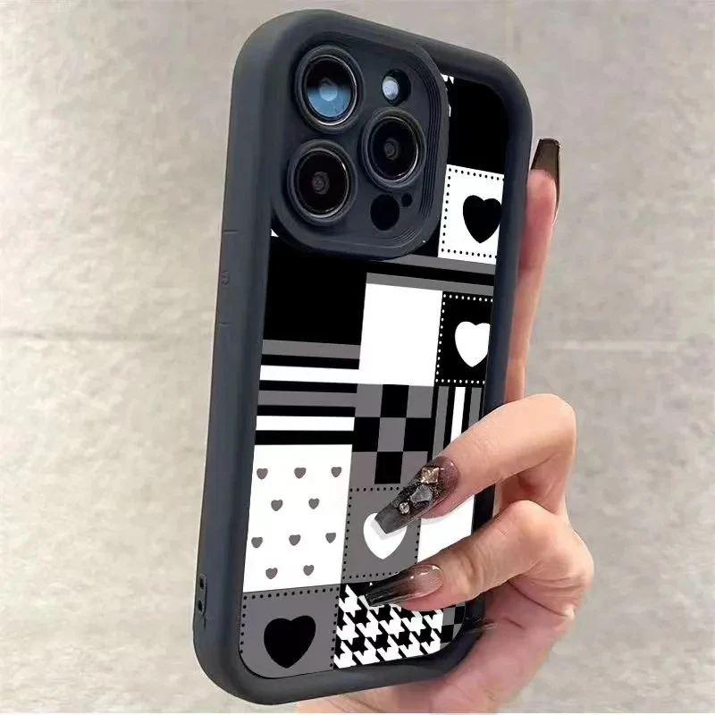 拼接格iPhone15手机壳苹果14/13/12/11promax防摔xs/xr软壳78新xs