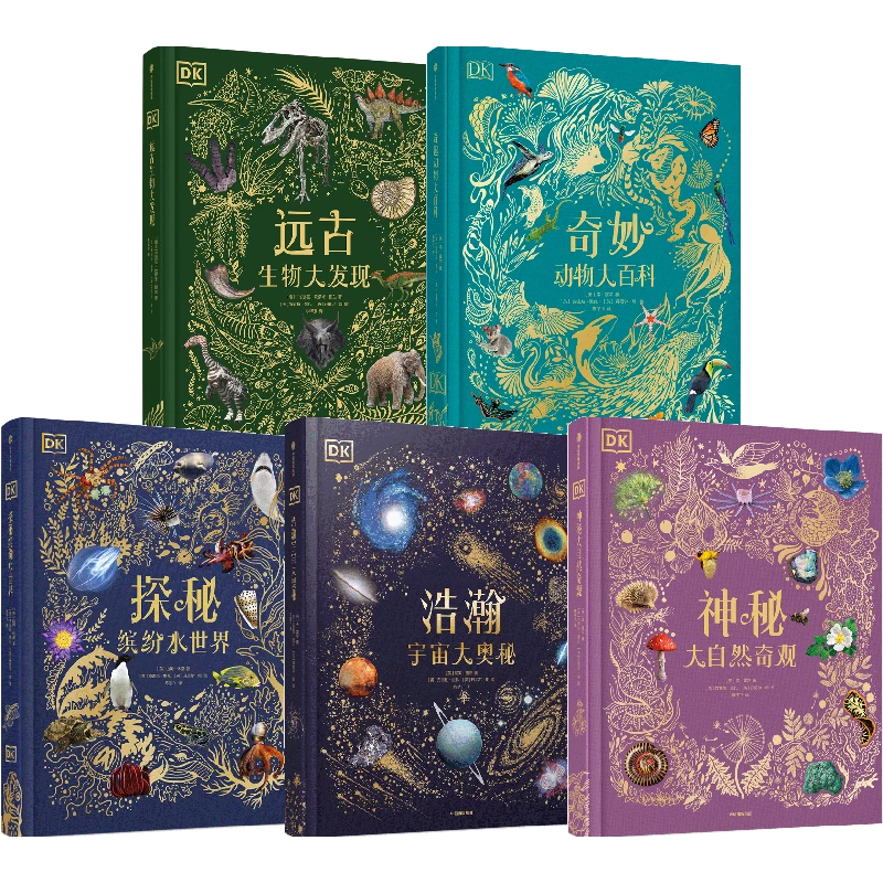 DK典藏博物馆系列（套装5册）好评如潮的畅销儿童科普